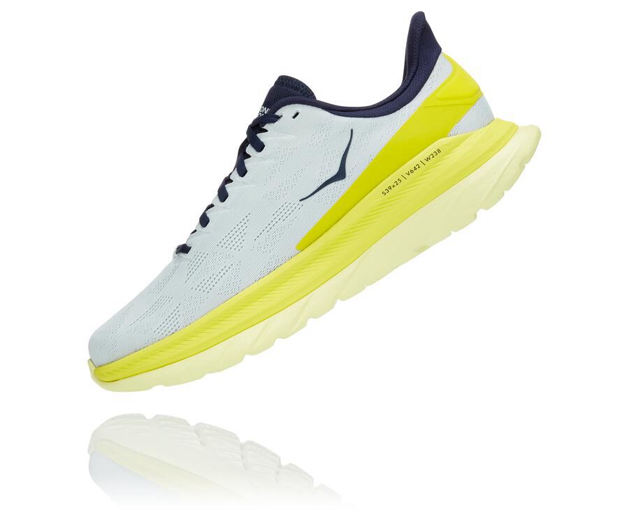 Tenis Hoka One One Masculino Branco - Mach 4 - 982-TNGLRQ